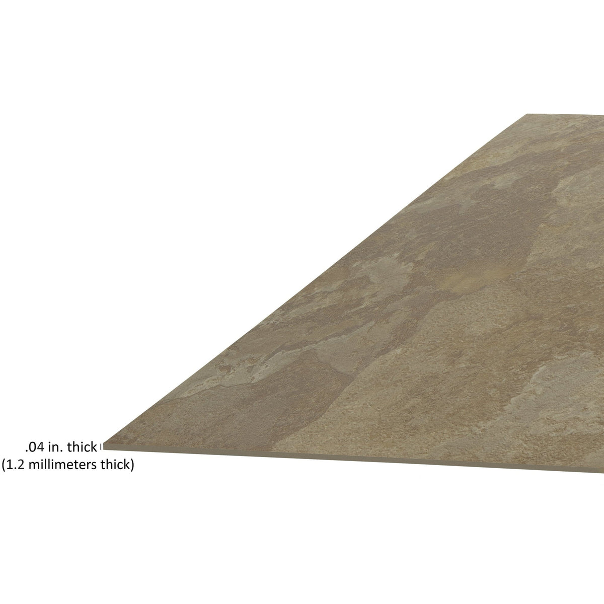 Achim Nexus Self-Adhesive Vinyl Floor Tile, Light Slate Marble, 12 x 12 in, 1.2 mm Thick, 20 Tiles (Covers 20 sq ft)