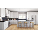 Home Decorators Collection Grayson 9 in. W x 12 in. D x 36 in. H Assembled Plywood Wall Kitchen Cabinet in Pacific White with Soft Close