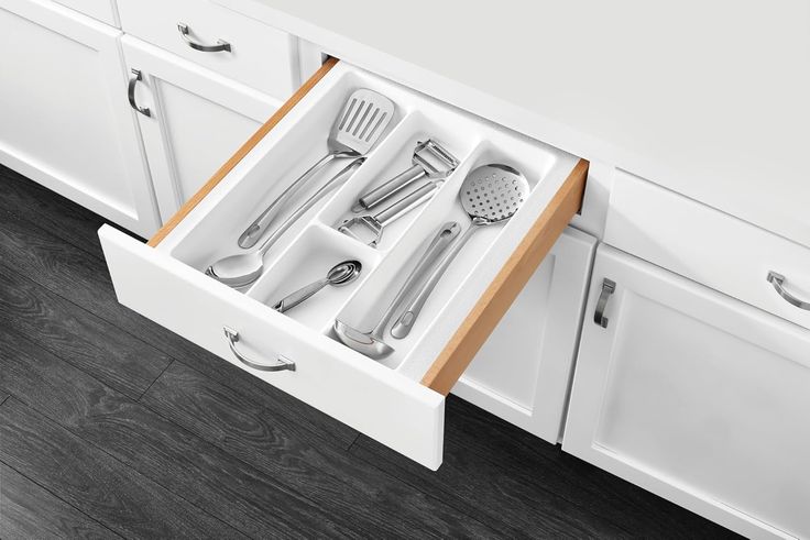 Rev-A-Shelf Large White Polymer Utility Tray