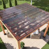 AmeriLux International CoverLite 2.16-ft x 12-ft Corrugated Smoke Polycarbonate Roof Panel