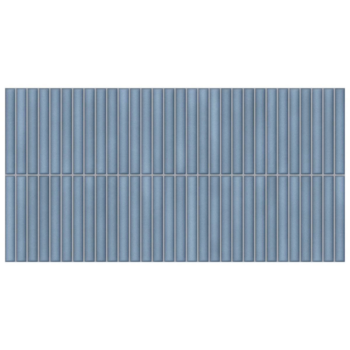 Giorbello Lingot Blue 12-in x 24-in Glazed Porcelain Subway Wall Tile product image