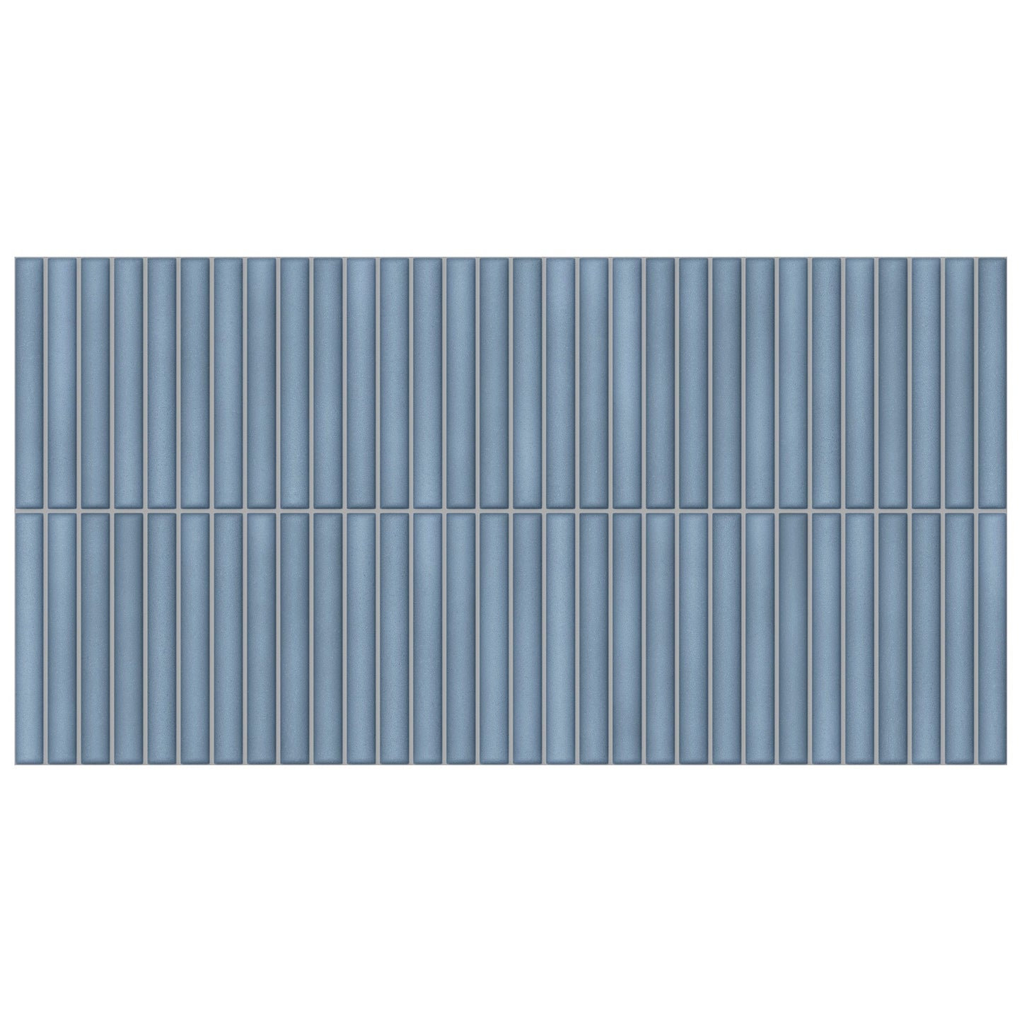 Giorbello Lingot Blue 12-in x 24-in Glazed Porcelain Subway Wall Tile product image