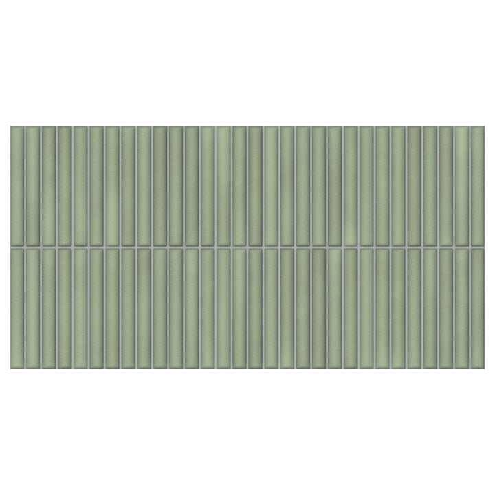 Giorbello Lingot Mint 12-in x 24-in Glazed Porcelain Subway Wall Tile product image
