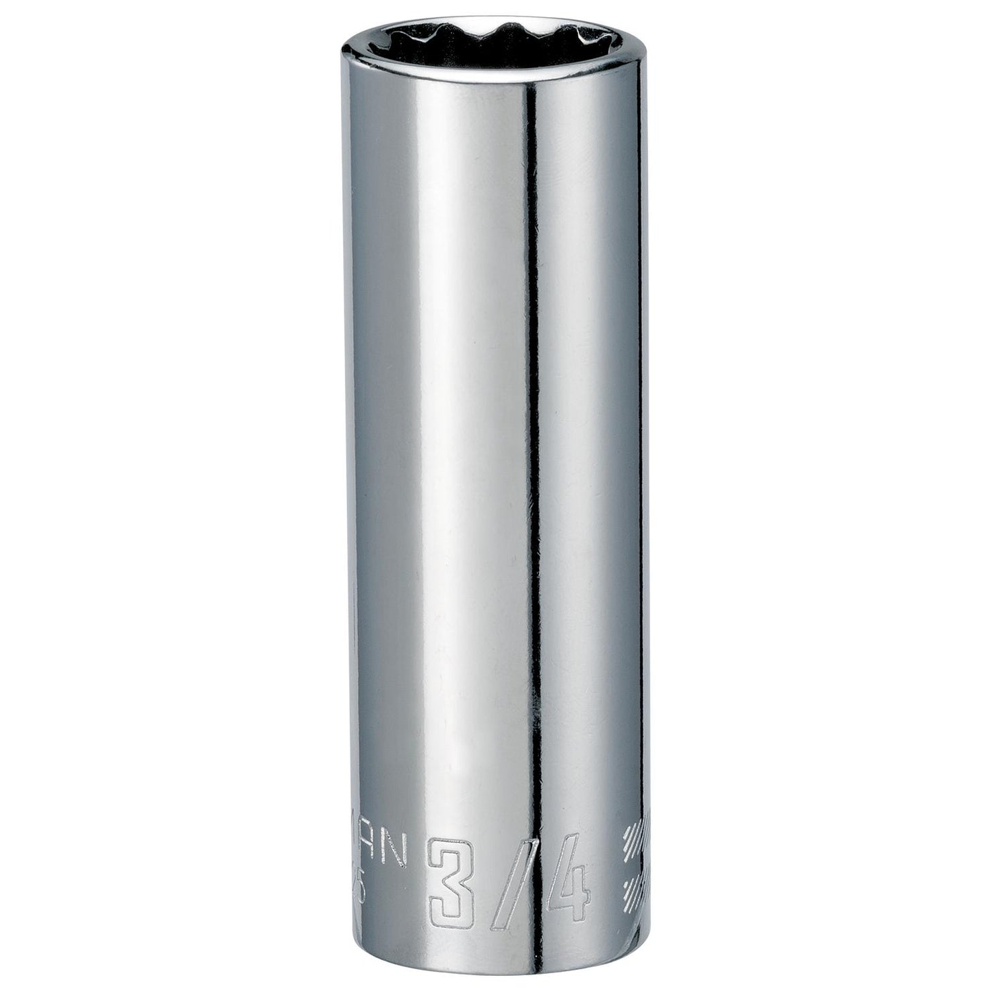 Craftsman 3/4 in. SAE 12 Point Deep Socket, 1/2 in. Drive