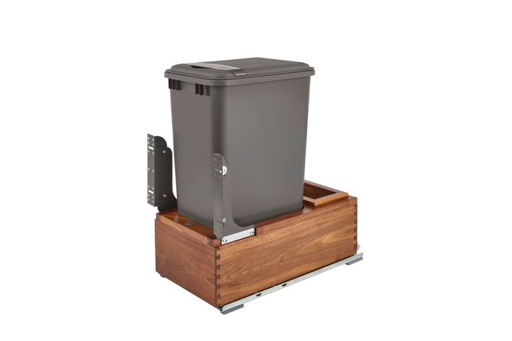 Rev-A-Shelf 35-Quart Plastic Soft Close Pull Out Trash Can