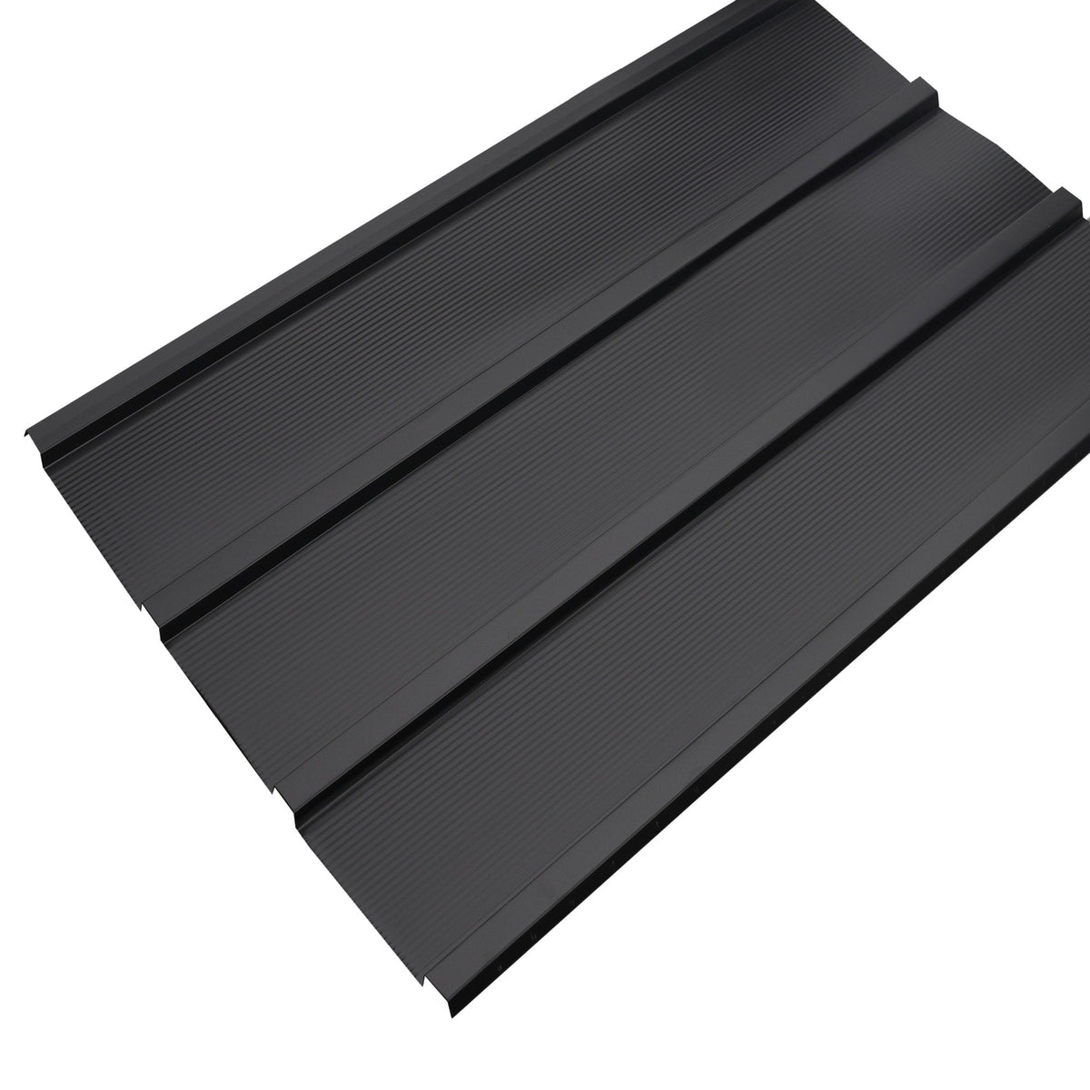 Arrow Steel Panels 2-ft x 4-ft Corrugated Anthracite Galvanized Steel Roof Panel, 8-Pack (PAN4527AN)