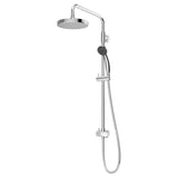 1-spray 5.59 in. Dual Shower Head and Handheld Shower Head in Chrome