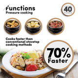 Professional 3.5 Qt. Stainless Steel Electric Pressure Cooker