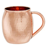 16 oz. Hammered Solid Copper Moscow Mule Mug (Set of 2)