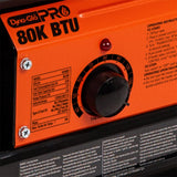 80K BTU Forced Air Kerosene Portable Heater - Super Arbor