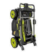 RYOBI 20 in. 40-Volt Brushless Lithium-Ion Cordless Self-Propelled Lawn Mower with 5.0 Ah Battery and Charger