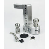 Weigh Safe 8 in. Drop Adjustable Class V Ball Mount - Super Arbor