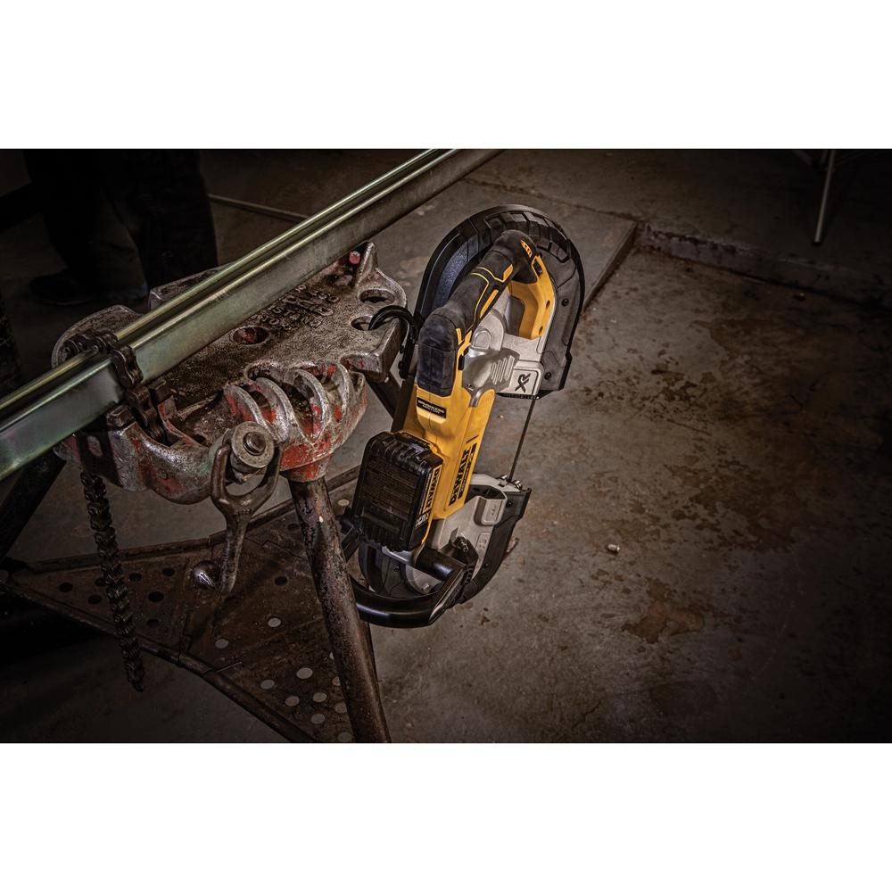 20-Volt MAX Lithium-Ion Cordless Brushless Deep Cut Band Saw w/ (2) Batteries 5Ah, Charger and Bonus Battery Pack 5Ah - Super Arbor