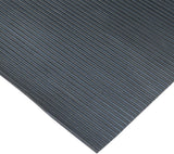 Rubber-Cal Ramp-Cleat Non-Slip Outdoor Rubber Mat, 1/8 in Thick, 3 ft x 8 ft