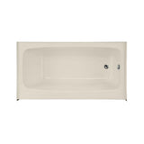 Trenton 72 in. Right Drain Rectangular Alcove Bathtub in White - Super Arbor
