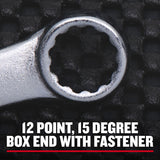 Craftsman 7-Piece SAE Combination Wrench Set with 12-Point Box End and Pouch