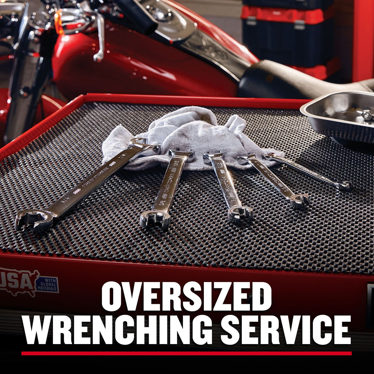 CRAFTSMAN 5-Piece 6-Point Standard (SAE) Flare Nut Open-End Wrench Set, Includes Hard Case