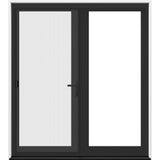 JELD-WEN 60-in x 80-in Fiberglass French, Left-hand outswing – product-only view