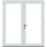 JELD-WEN 60-in x 80-in Fiberglass French, Left-hand inswing – product-only view