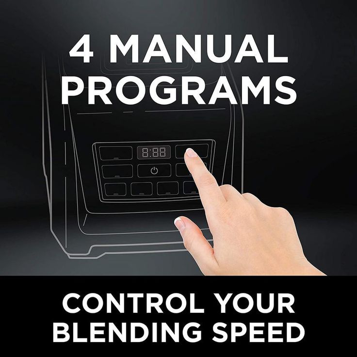 Professional Plus 72 oz. 3-Speed Black Blender with Auto-iQ