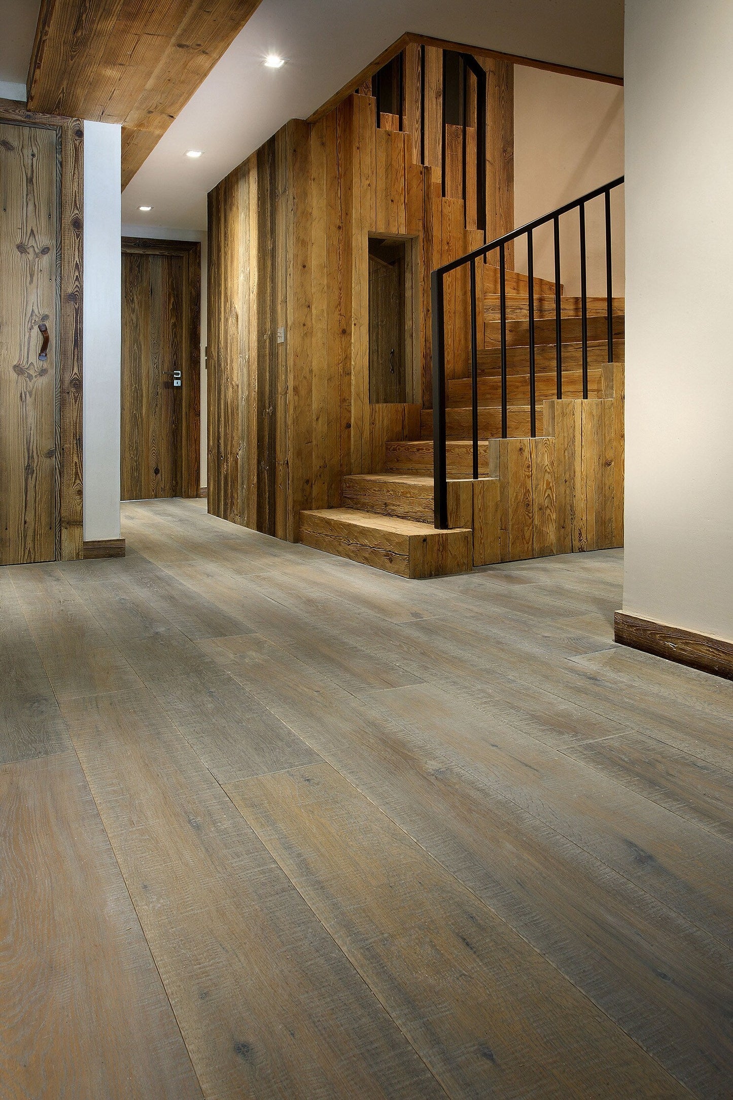 Flooors by LTL Oak Brown hardwood flooring — lifestyle view
