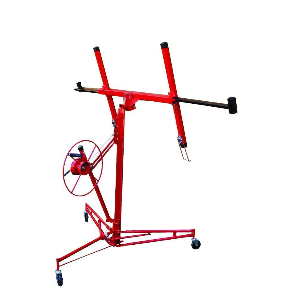 Deluxe Drywall Panel Hoist Tilts and Rotates - Super Arbor