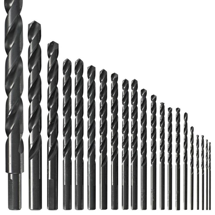 Bosch 21-Piece Assorted Black Oxide Coated HSS Jobber-Length Twist Drill Bit Set