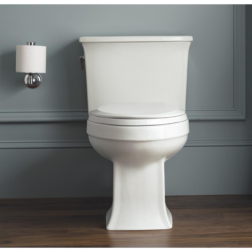 Archer 1-piece 1.28 GPF Single Flush Elongated Toilet in Almond - Super Arbor