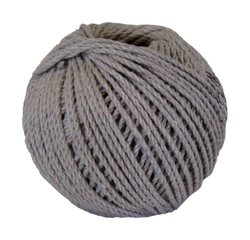 Ace #21 Twisted Cotton Twine, White, 180 ft.