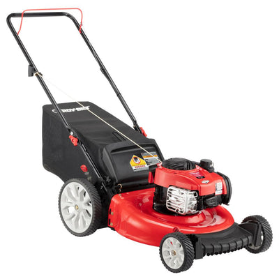 Troy-Bilt 21 in. 140 cc 550ex Series Briggs & Stratton Gas Walk Behind Push Mower with 2-in-1 Cutting TriAction Cutting System - Super Arbor