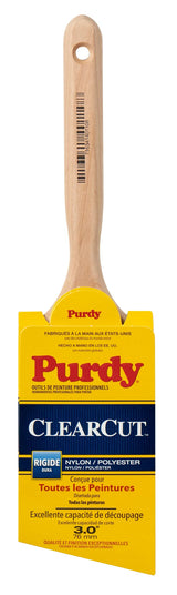 Purdy Clearcut Glide Nylon/Polyester Angle Paint Brush — 2.5 in.