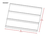 Arrow Steel Panels 2-ft x 4-ft Corrugated Charcoal Galvanized Steel Roof Panel Kit, 8-Pack (45.5 in x 28 in)