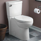 American Standard Cadet 3 White WaterSense Elongated Chair Height Toilet, 12-in Rough-In (ADA Compliant)