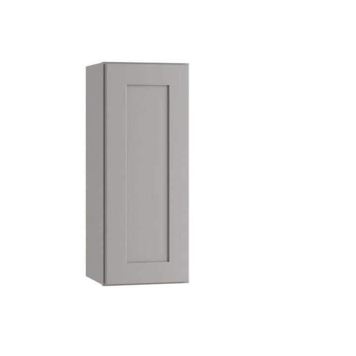 Home Decorators Collection Newport 15 in. W x 12 in. D x 30 in. H Assembled Plywood Wall Kitchen Cabinet in Pearl Gray with Soft Close