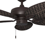Harbor Breeze Tilghman II 52-in Bronze Indoor/Outdoor Ceiling Fan (5-Blade)