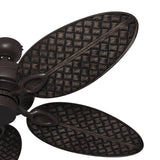 Harbor Breeze Tilghman II 52-in Bronze Indoor/Outdoor Ceiling Fan (5-Blade)