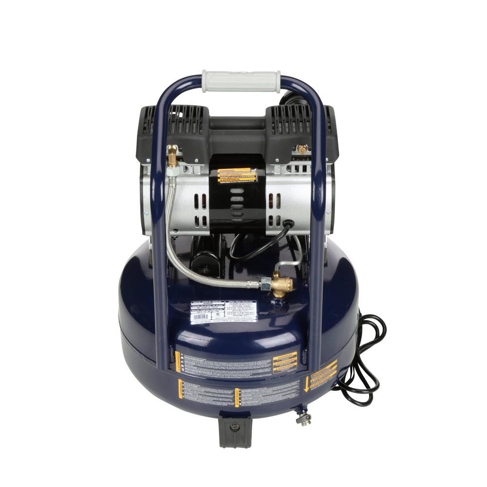 6 Gal. Electric Pancake Quiet Air Compressor - Super Arbor