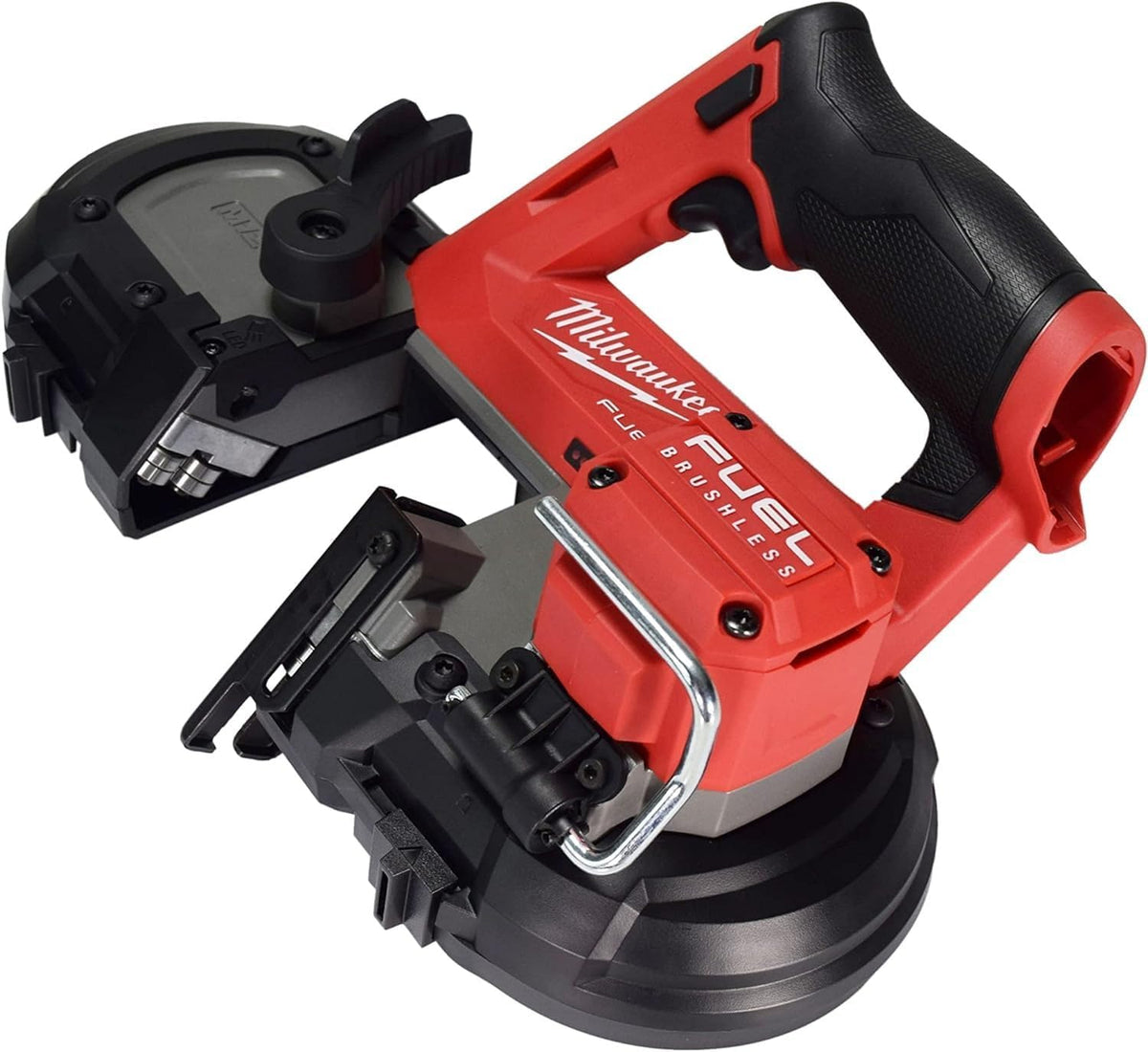 Milwaukee M12 FUEL 12V Cordless Compact Band Saw XC Kit, 2-1/2 in. Cut Capacity, Brushless, with 4.0Ah Battery, Charger and Bag (Model 2529-21XC)