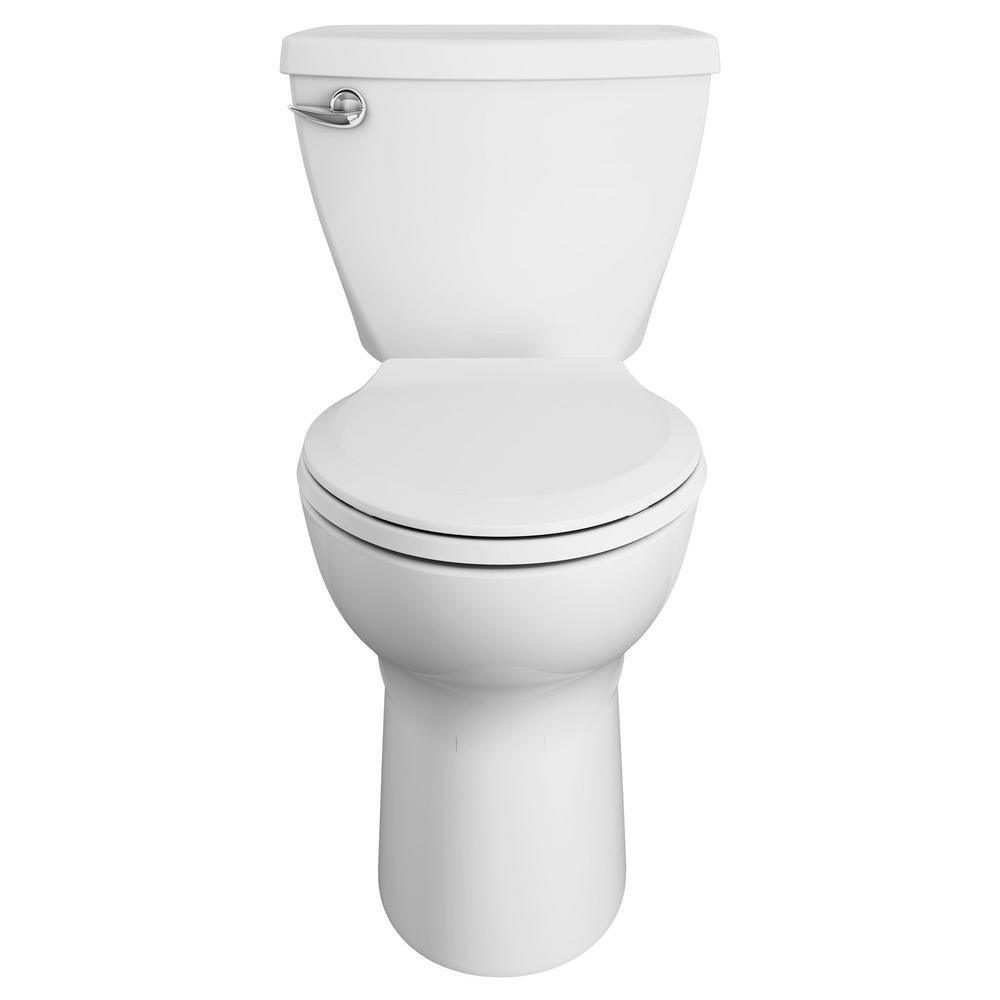 Cadet 3 FloWise Tall Height 2-Piece 1.28 GPF Single Flush Elongated Toilet in White with Slow Close Seat (4-Pack) - Super Arbor