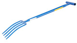 Kobalt Roofing Fork Roof Rake, 41-in All-Steel, 4 Diamond-Point Tines