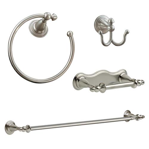 DELTA 4-Piece Victorian Venetian Bronze Decorative Bathroom Hardware Set - Super Arbor