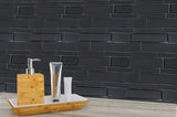 Elida Ceramica Night Reflections 12-in x 12-in Glossy Glass Linear Mosaic Wall Tile (0.95-sq ft)