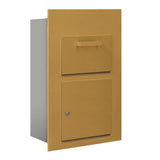 3600 Series Collection Unit Aluminum USPS Front Loading for 5 Door High 4B Plus Mailbox Units - Super Arbor