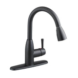 Fairbury Single-Handle Pull-Down Sprayer Kitchen Faucet in Stainless Steel - Super Arbor