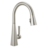 Lenta Single-Handle Pull-Down Sprayer Kitchen Faucet with ShieldSpray Technology SpotShield Stainless - Super Arbor