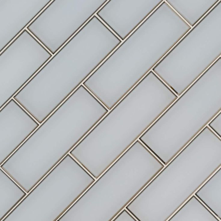 MSI Ice Bevel 4 in. x 12 in. Matte Glass White Subway Tile (5 sq. ft./case)