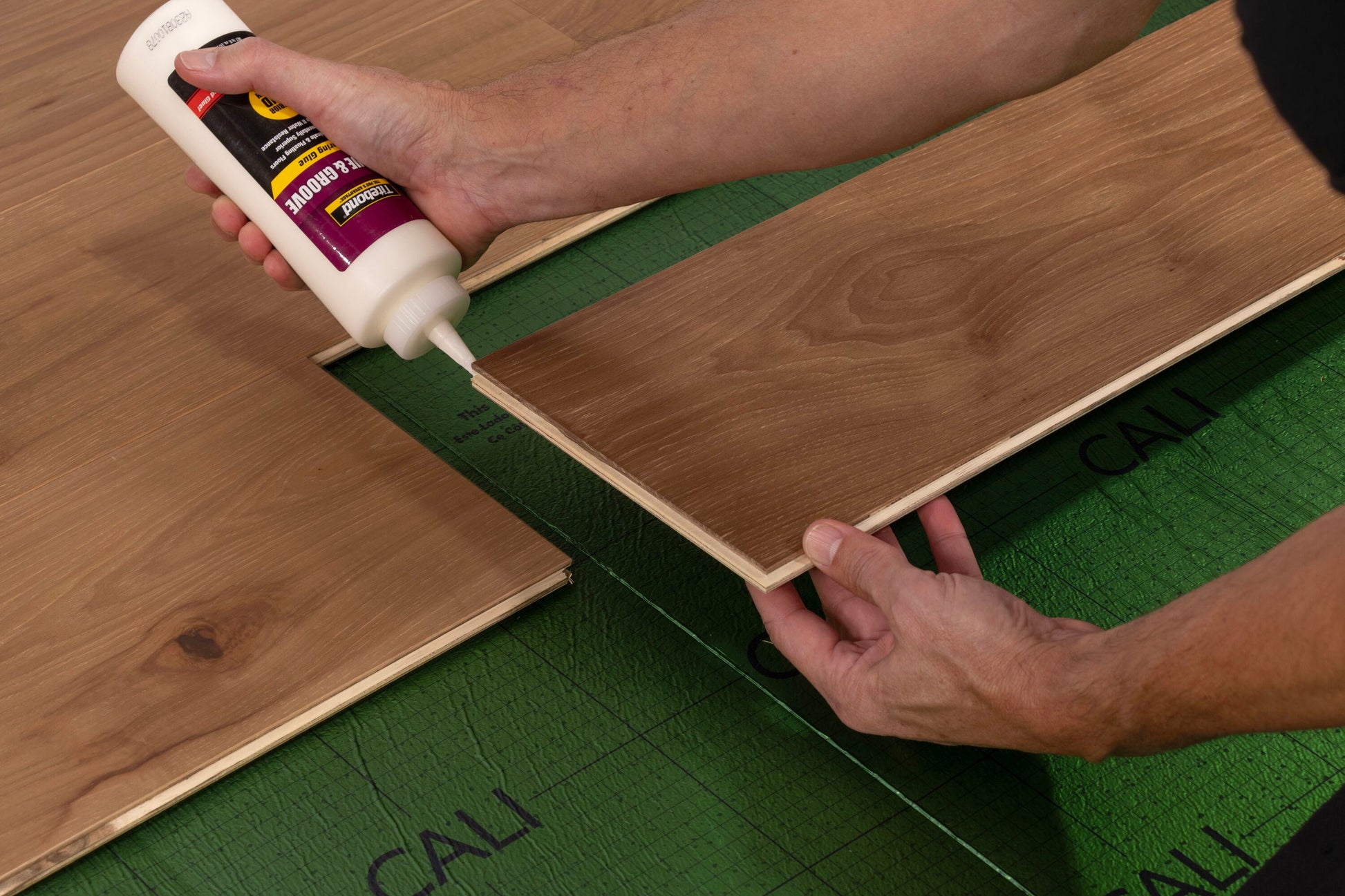 CALI Hickory Cured Hickory hardwood flooring — lifestyle view