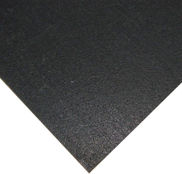 Rubber-Cal "Elephant Bark" Rubber Flooring Roll, 3/16 in. Thick x 4 ft. Wide x 4.5 ft. Long, Red Dot