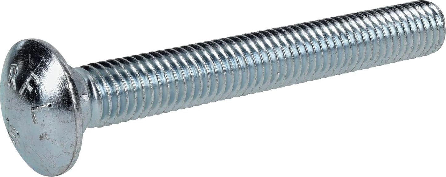 Hillman 1/2 in. x 4 in. Zinc-Plated Steel Carriage Bolt, 25-Pack