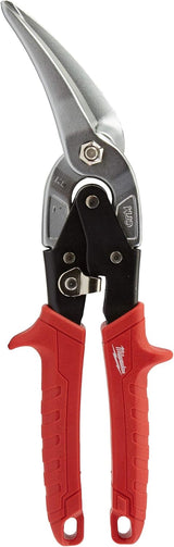 Milwaukee Left and Right Offset Aviation Snips 2‑Pack, Forged Stainless Blades